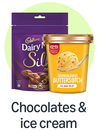Chocolates & ice cream