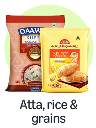 Atta, rice & grains